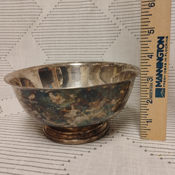 Vintage Gorham Silverplate Trophy Bowl 1963 Senior Dusters Decorative Bowl - Picture 6 of 6